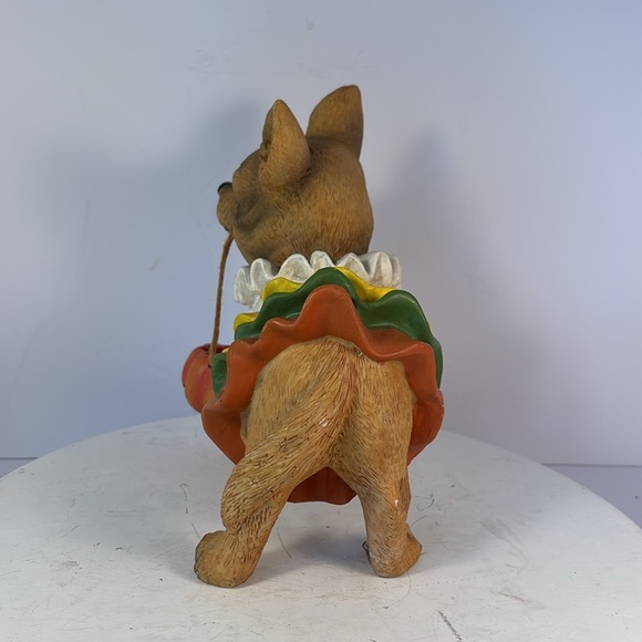 “Too Cute To Spook” Chihuahua in Costume with Jack O Lantern Crackers Barrel - Picture 2 of 6